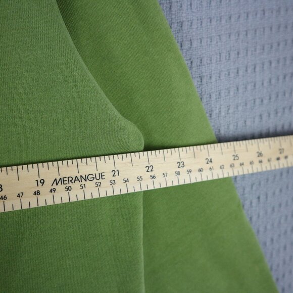 Lime Green Y2K DC Hoodie Vintage - Picture 7 of 10